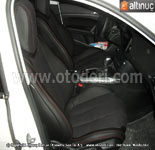 Peugeot 308 (T9) Alcantara & İthal Alman Suni Deri Döşeme 