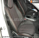 Peugeot 308 (T9) Alcantara & İthal Alman Suni Deri Döşeme 