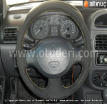 Renault Clio 2 Direksiyon Alcantara Kaplama 
