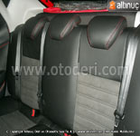 Seat Ibiza (6J) Alcantara & İthal Alman Suni Deri Döşeme 