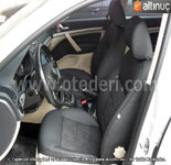 Skoda Octavia (1Z) Alcantara & thal Alman Suni Deri Deme 