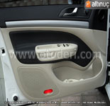 Skoda Octavia (1Z) Alcantara & thal Alman Suni Deri Deme 