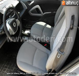 Smart Fortwo (451) Alcantara & thal Alman Suni Deri Deme