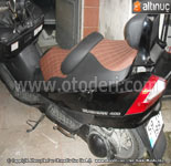 Suzuki Burgman 400 thal Alman Suni Deri Deme 