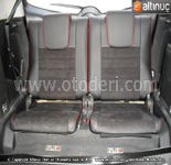 Toyota Corolla Verso Alcantara & İthal Alman Suni Deri Döşeme