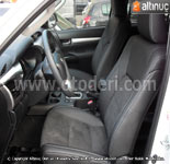 Toyota Hilux Alcantara & İthal Alman Suni Deri Döşeme 