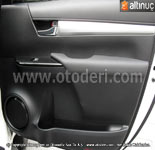 Toyota Hilux Alcantara & İthal Alman Suni Deri Döşeme 