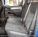 Toyota Hilux Alcantara & İthal Alman Suni Deri Döşeme 