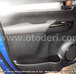 Toyota Hilux Alcantara & İthal Alman Suni Deri Döşeme 