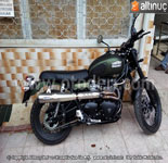 Triumph Scrambler 900 Motosiklet Sele Deri Deme 