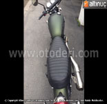 Triumph Scrambler 900 Motosiklet Sele Deri Deme 