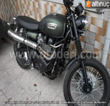 Triumph Scrambler 900 Motosiklet Sele Deri Deme 