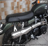 Triumph Scrambler 900 Motosiklet Sele Deri Deme 