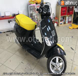 Vespa GTS 250 Motosiklet Sele Deri Deme 