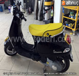 Vespa GTS 250 Motosiklet Sele Deri Deme 