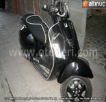 Vespa GTS 250 Motosiklet Sele Deri Deme 