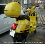 Vespa GTS 250 Motosiklet Sele Deri Deme 