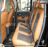 Volkswagen Amarok Alcantara & İthal Alman Suni Deri Döşeme 