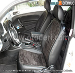 Volkswagen Beetle Alcantara & İthal Alman Suni Deri Döşeme 