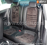 Volkswagen Beetle Alcantara & İthal Alman Suni Deri Döşeme 
