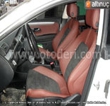 Volkswagen CC Alcantara & İthal Alman Suni Deri Döşeme