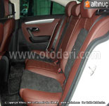 Volkswagen CC Alcantara & İthal Alman Suni Deri Döşeme