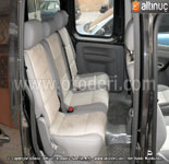 Volkswagen Caddy (2K) Alcantara & thal Alman Suni Deri Deme