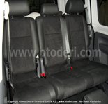 Volkswagen Caddy (2K) Alcantara & thal Alman Suni Deri Deme