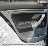 Volkswagen Golf (1K) Alcantara & thal Alman Suni Deri Deme