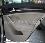 Volkswagen Golf (5G) Alcantara & thal Alman Suni Deri Deme