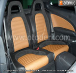 Volkswagen Scirocco 3 Alcantara & İtalyan Hakiki Deri Döşeme