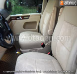 Volkswagen T5 Multivan Alcantara & thal Alman Suni Deri Deme 