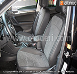 Volkswagen Tiguan Alcantara & İthal Alman Suni Deri Döşeme 