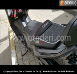 Yamaha T Max 530 Motosiklet Sele Alcantara & Deri Kaplama 